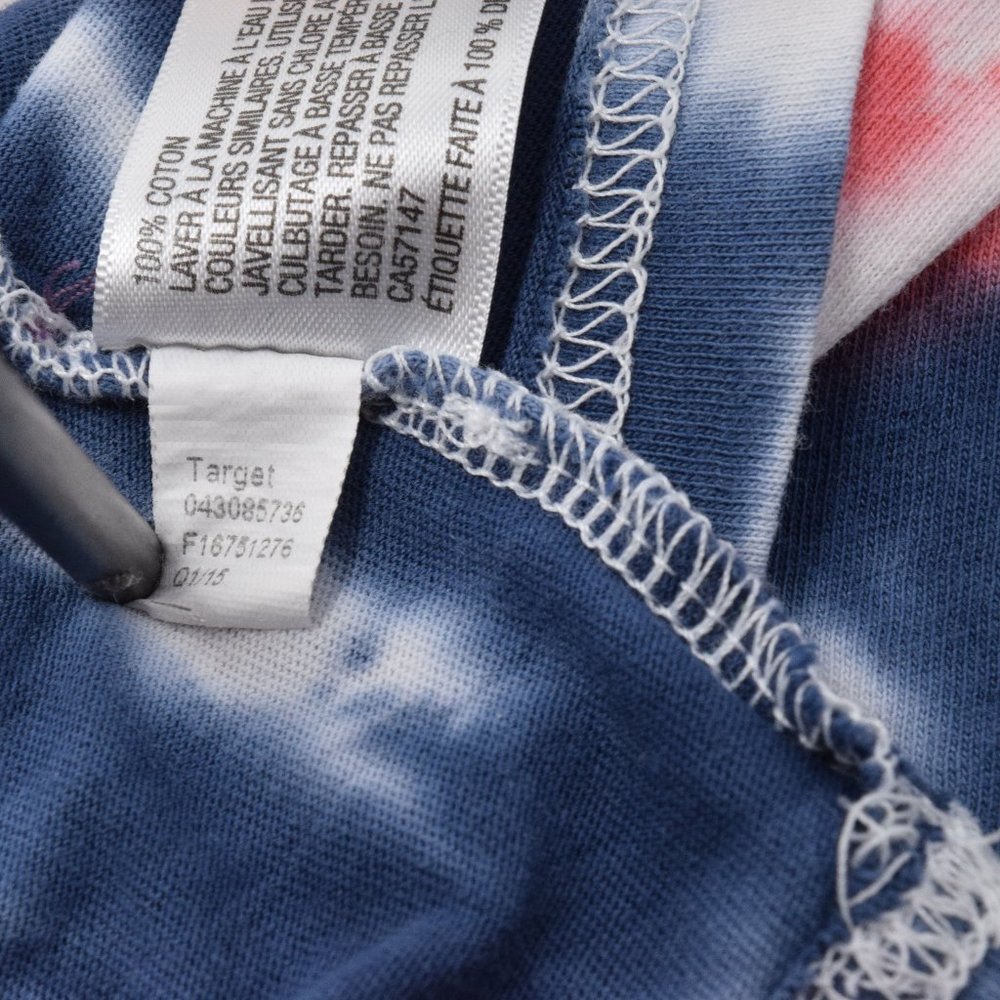 Mossimo Spiral Tie Dye Tank Top Women Medium Beach - Picture 7 of 9